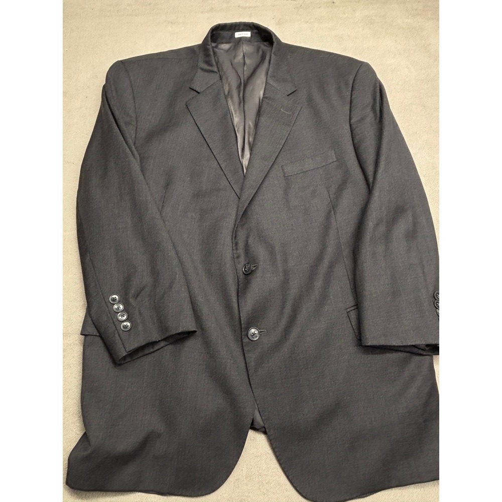 Peter Millar Mens 52R Wool Blazer Charcoal Gray 2 Button Sport Coat Canada